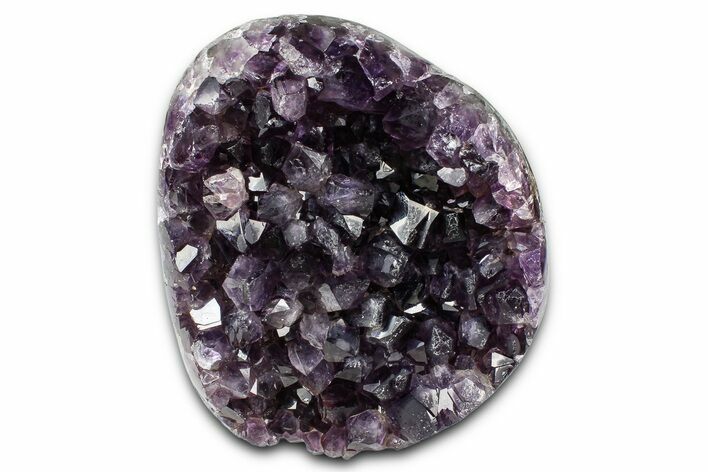 Free-Standing Dark Amethyst Crystal Cluster - Uruguay #373170